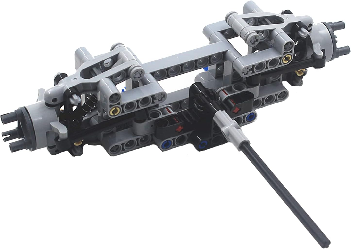 MOC Parts Toy Front Suspension System Technical Parts Compatible with All Major Brands Building Blocks Bricks DIY Accessories (78Pcs)