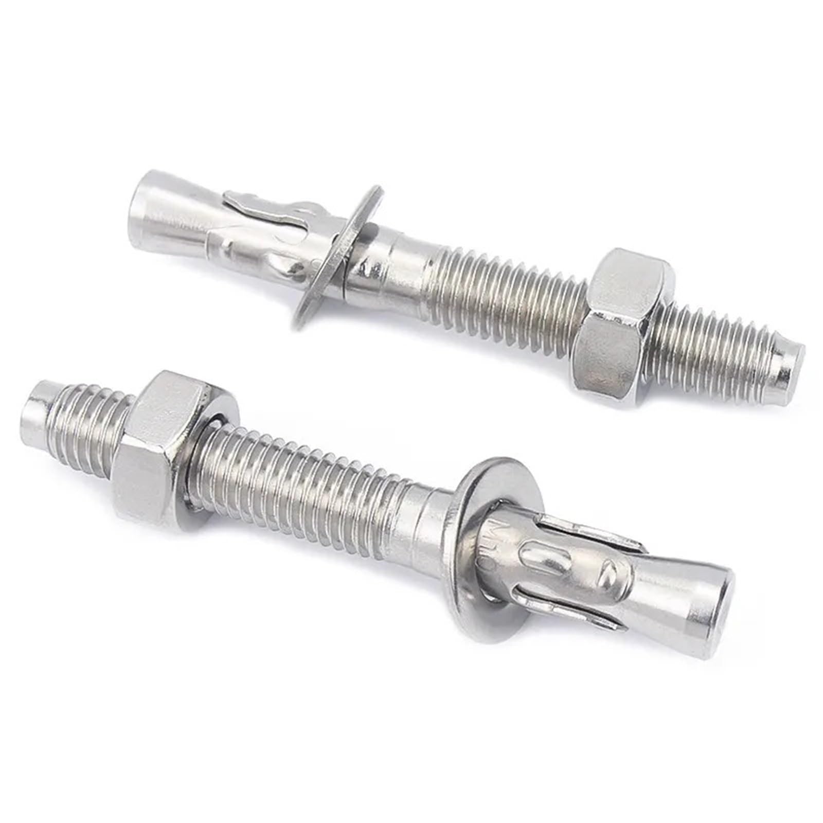 Dübel 10mm M6 M8 M10 M12 304 Edelstahl Expansion Schraube Keil Anker Durch Bolzen Auto Reparatur Gecko Interne(M16x160(1Pcs))