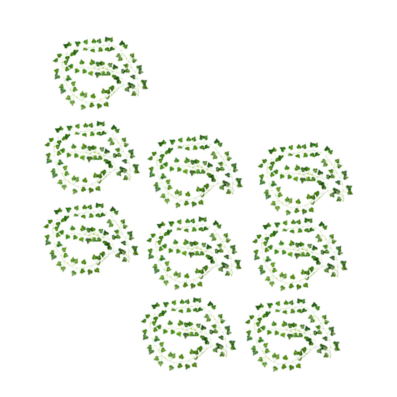 PRETYZOOM Pz Decorazione Di Piante Di Ghirlanda Pianta Artificiale Piante Artificiali Foglia Di Appesa Pianta Rampicante Appesa Fiore Artificiale Foglie Verdi