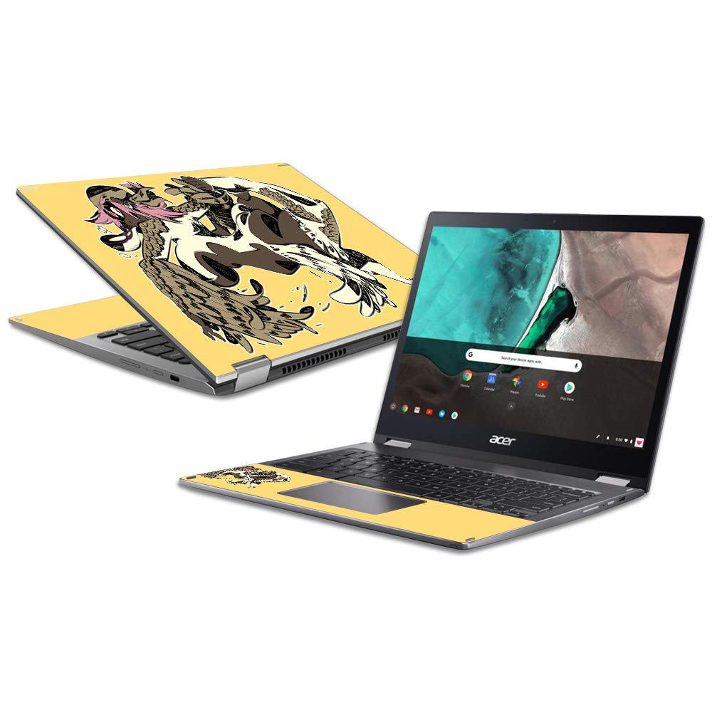 MightySkins Vinyl Skin For Acer Chromebook Spin 13 (2018) - Monkey Design | Protective Decal Wrap | Easy To Apply & Remove | Made In USA - View #7