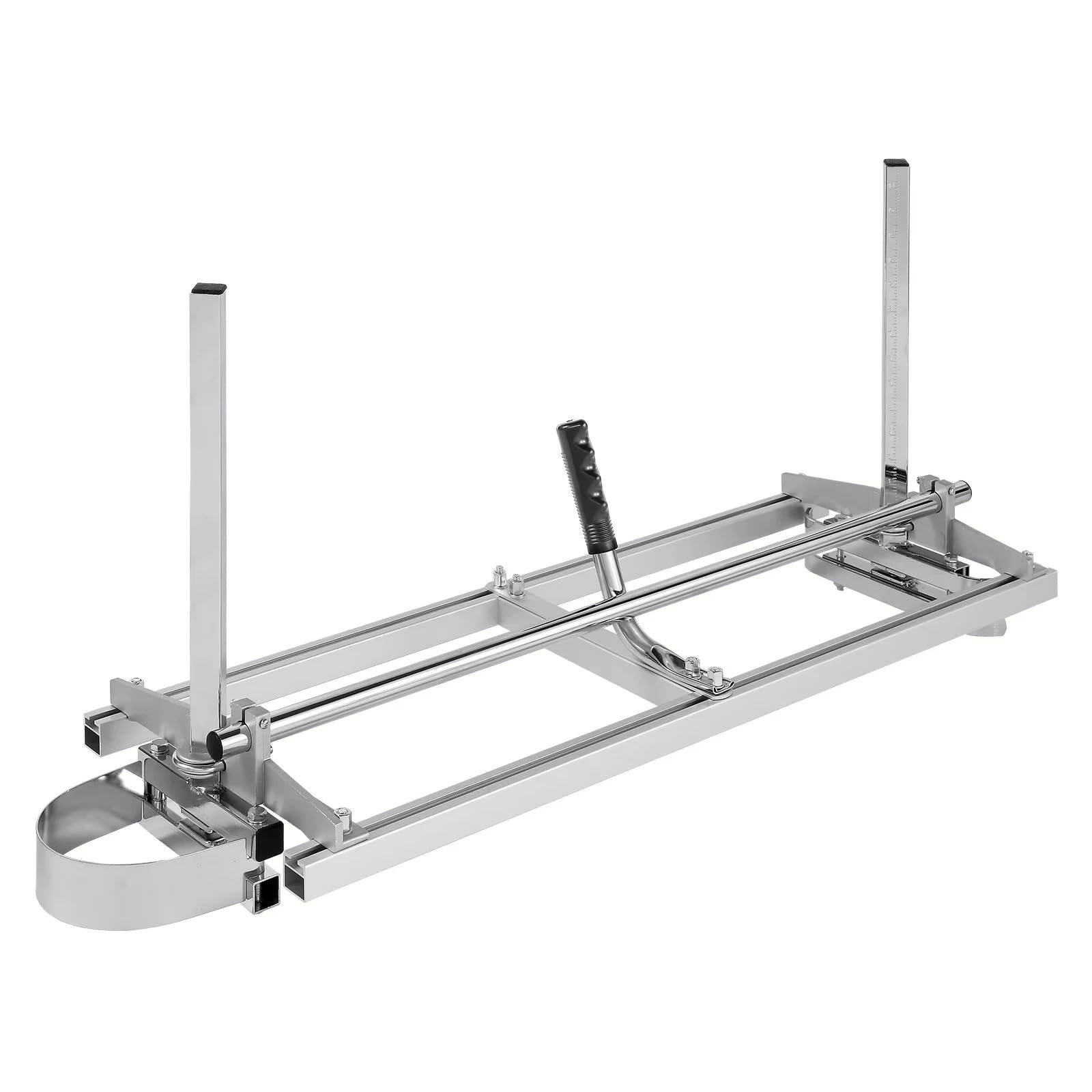 Portable Planking Mill Portable Sawmill 14"-36" Guide Bar Galvanized Steel Chainsaw Planking Wood Lumber Cross Cutting Saw Mill for Woodworkers(14-48 in)