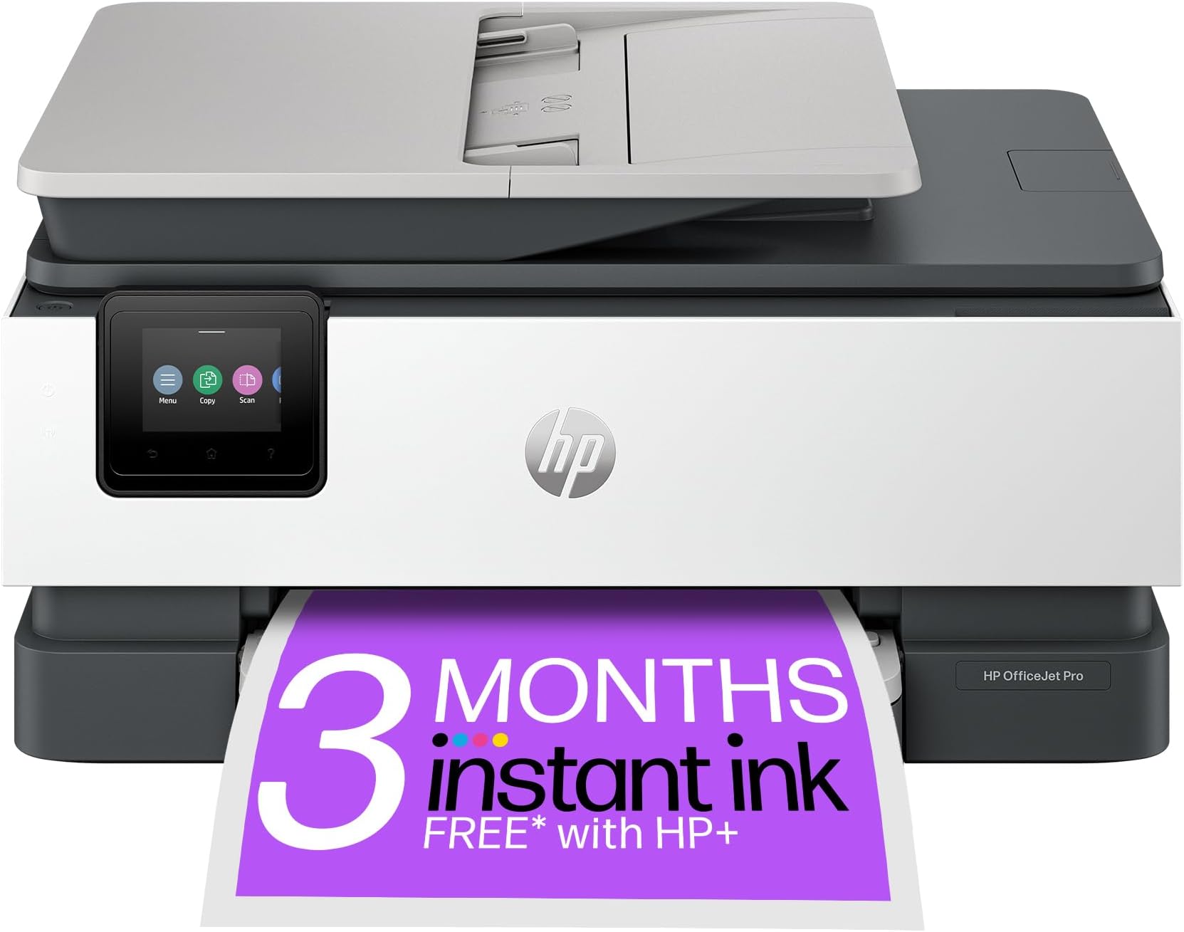 HP OfficeJet Pro 8122e All-in-One Printer | Colour | Printer for Home | Print, Scan, Copy | Automatic document feeder| 3 Months of free Instant Ink | Up to 3 years Warranty