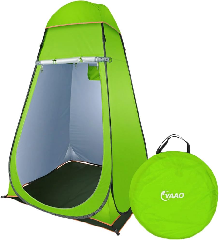 Instant Pop-Up Tent Beach Privacy Shelter Portable Outdoor Changing Room Green