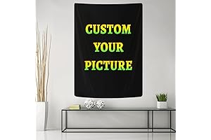 Customizable Image Tapestry: Personalized Wall Art for Your Home