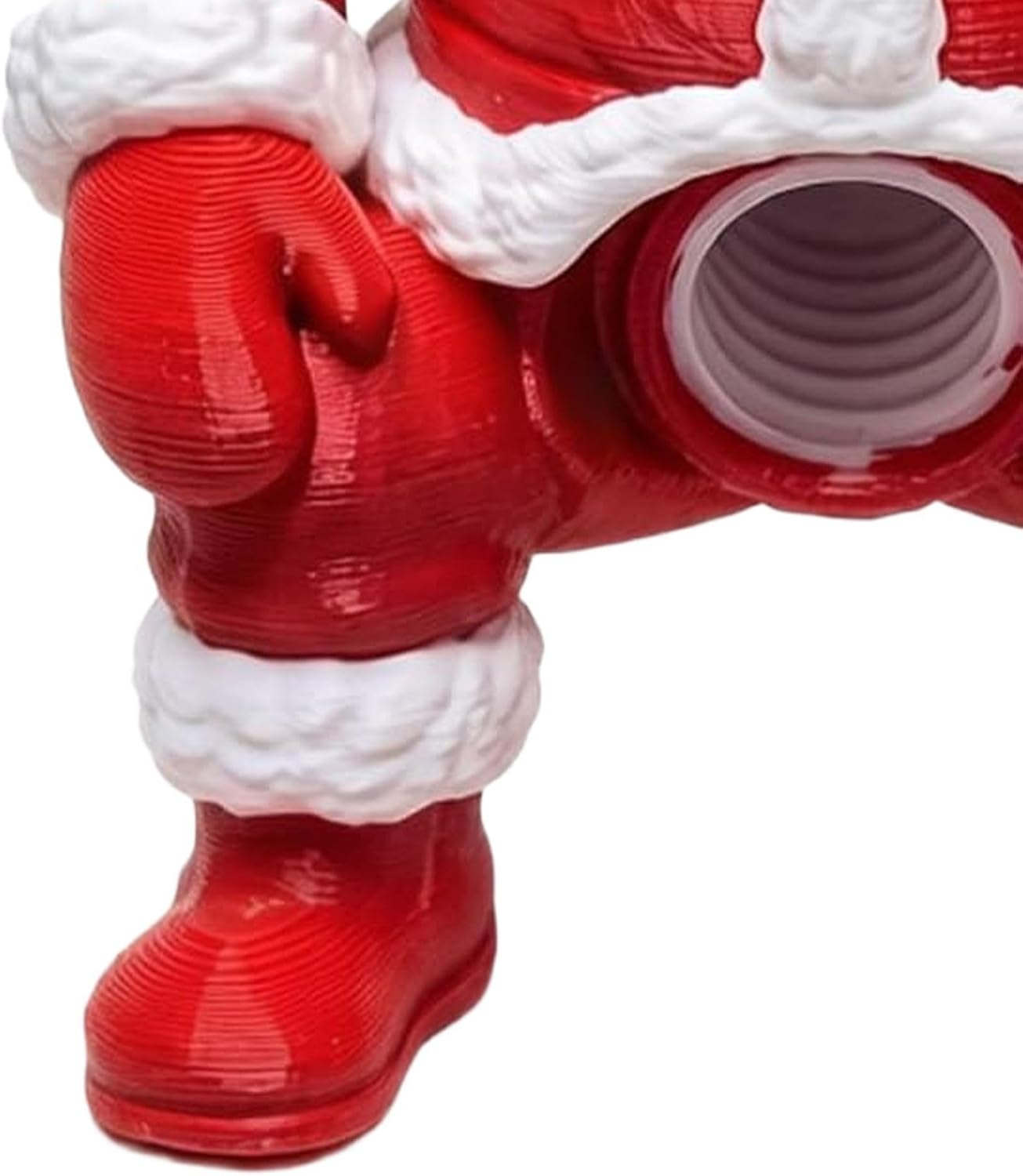 Toothpaste Cap - 3D Printed Funny Novelty Santa Claus Dispenser, Holiday