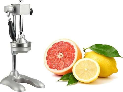 Heavy Duty Stainless Steel Citrus Juicer Manual Press - Commercial Hand Squeezer Pomegranate juice extractor for Lemon Orange Lime Pomegranate High