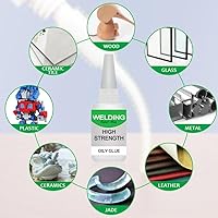 Vista 6 de Pegamento aceitoso de alta resistencia para soldadura, pegamento multifuncional mejorado 2025, súper pegamento universal, unión instantánea, fuerte