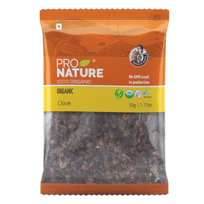 Pro Nature 100% Organic Clove, 50g