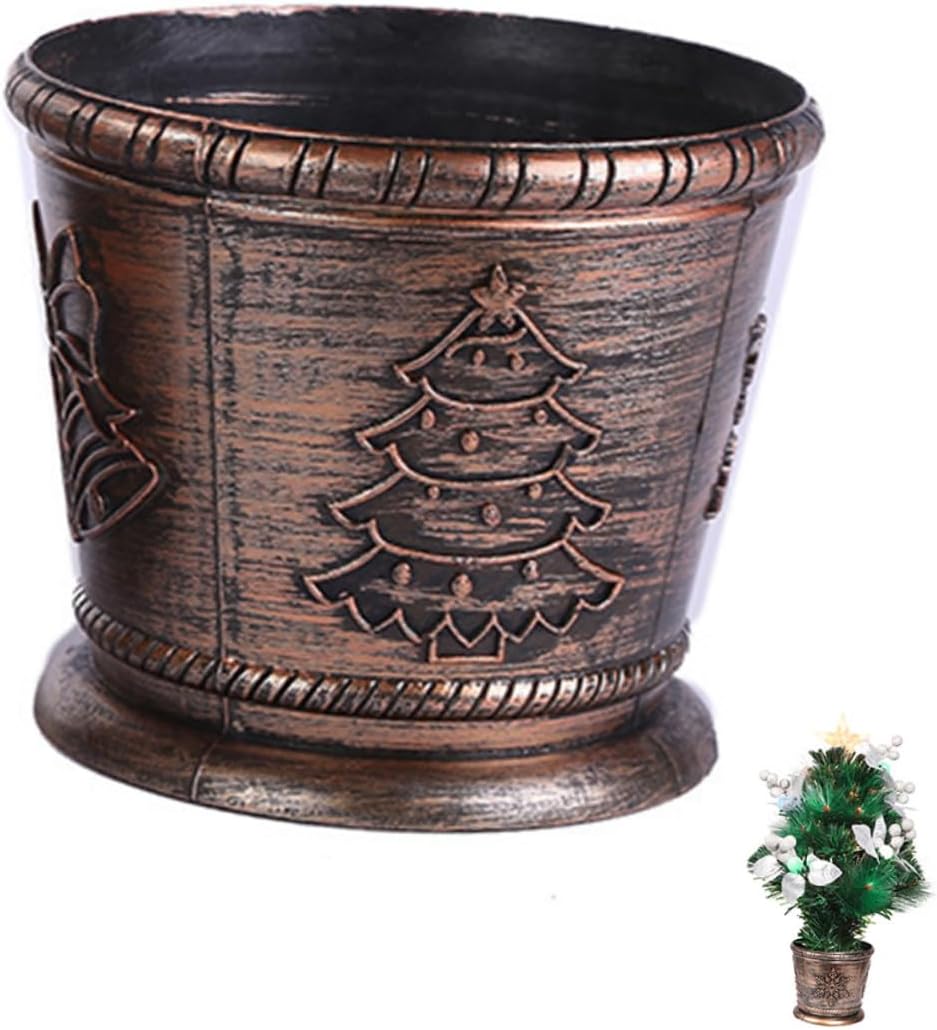 Alipis Plastic Christmas Tree Stand Fixed Bucket Reusable Xmas Tree Base Holder for Holiday Decoration