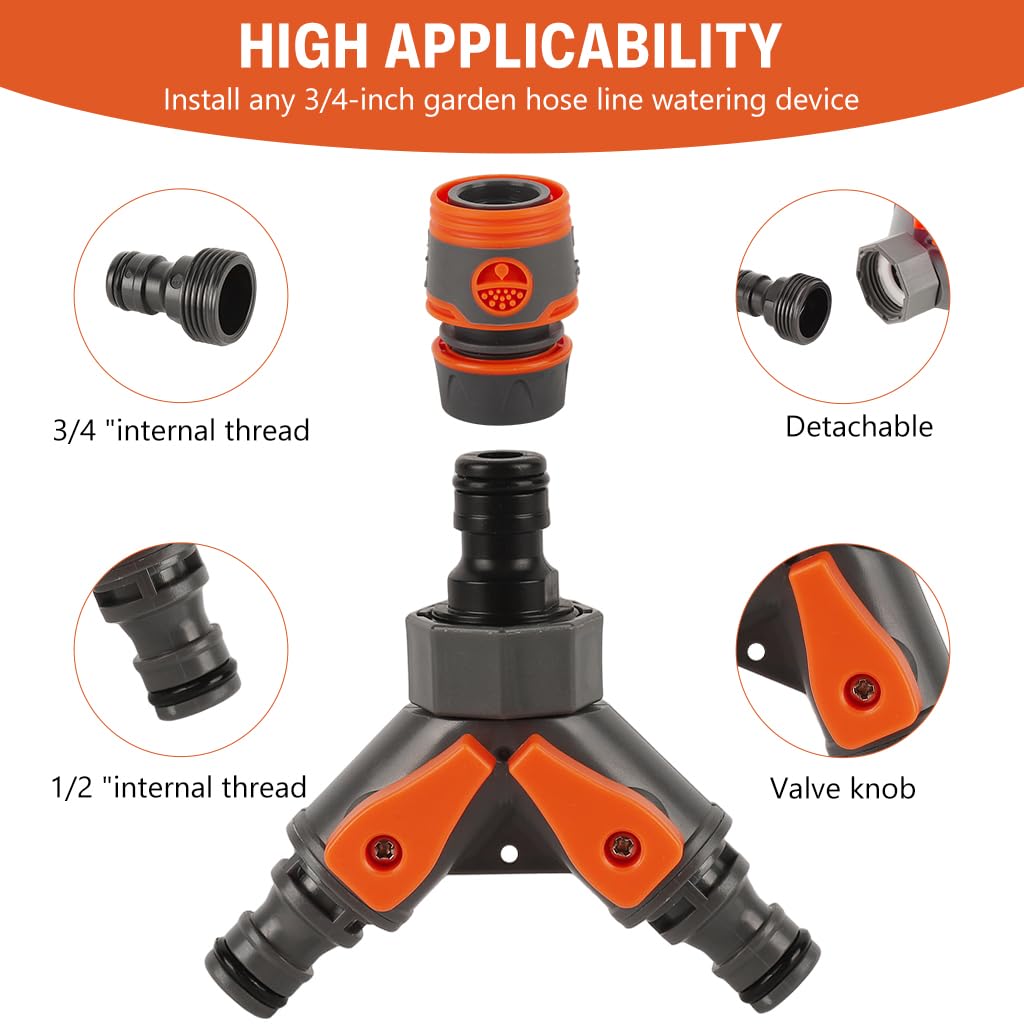 3-Way Garden Water Diverter - HASTHIP -3 3-Way Garden Water Diverter - HASTHIP -3
