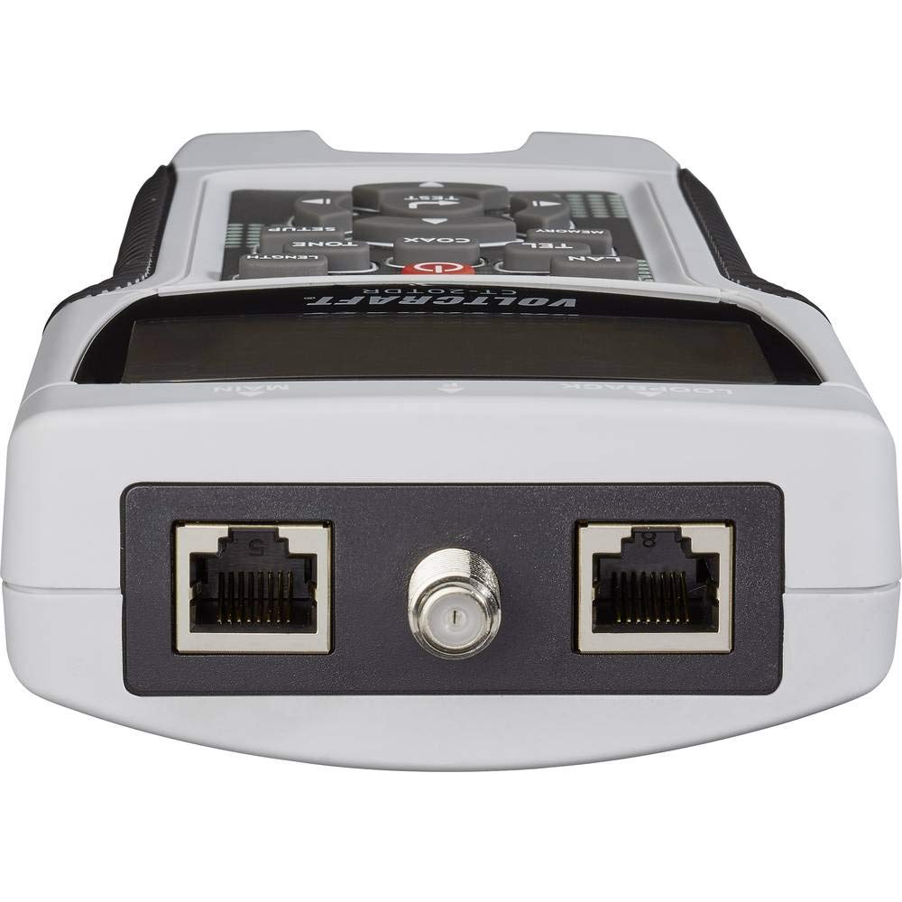Voltcraft CT-20tdr KabeL-Pr?fger?t, Kabeltester Geeignet F?r Geschirmte/ungeschirmte Kabel, Cat3, Ca (cT-20tdr)