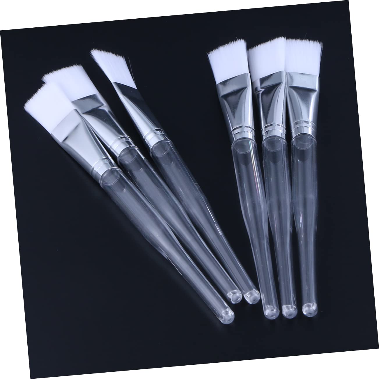 FRCOLOR 192stücke Teiliges Transparentes Kristall-rod Gesichtsmaske Pinsel Hochwertige Anwendung Für Masken Peelings Und Seren Für Professionelle Anwendungen Und -projekte