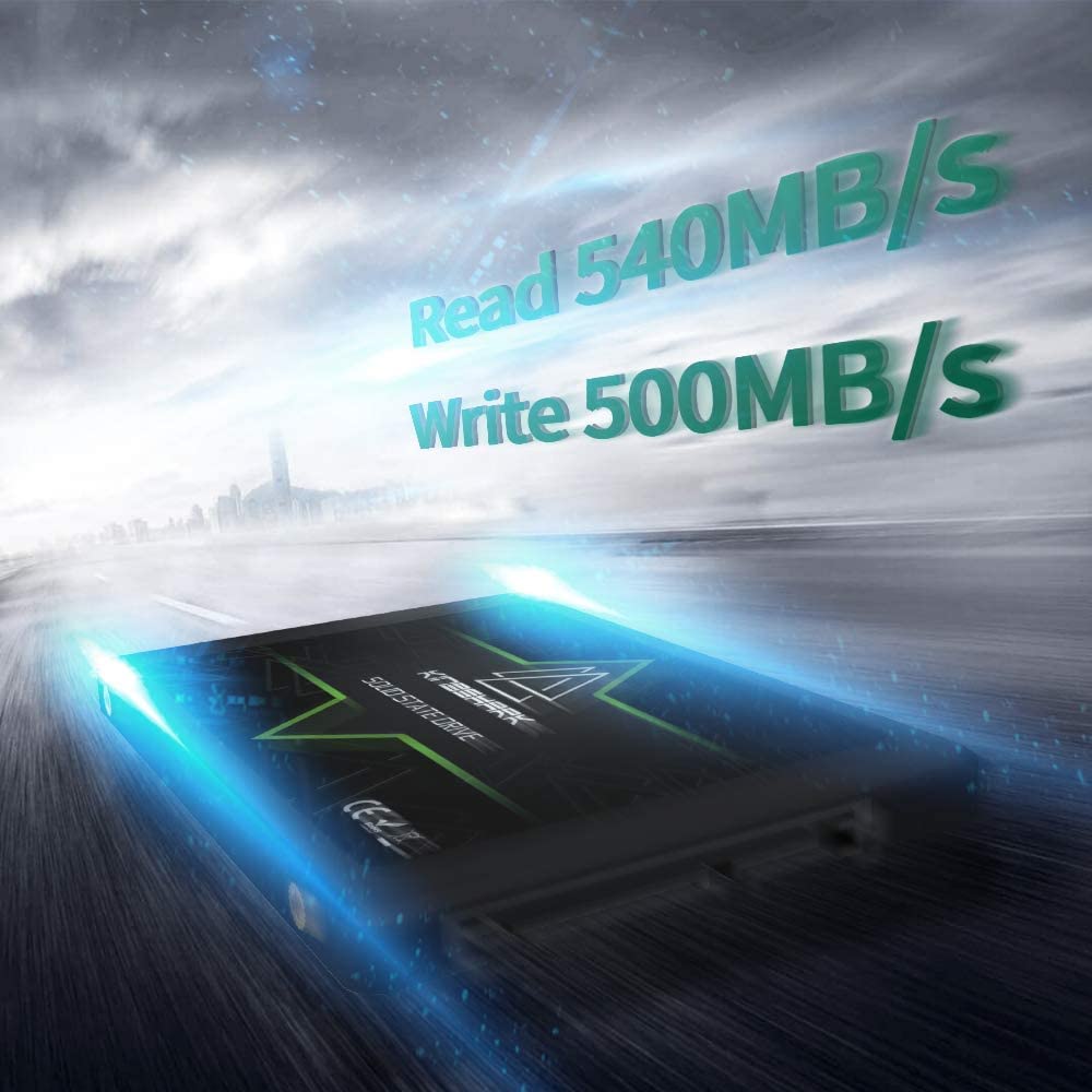 Kingshark SSD 2.5 SATA III 64GB de alto rendimiento interno de estado sólido para computadora portátil de sobremesa, paquete de 5 unidades [64 GB (5 paquetes), 2.5-SATA3]