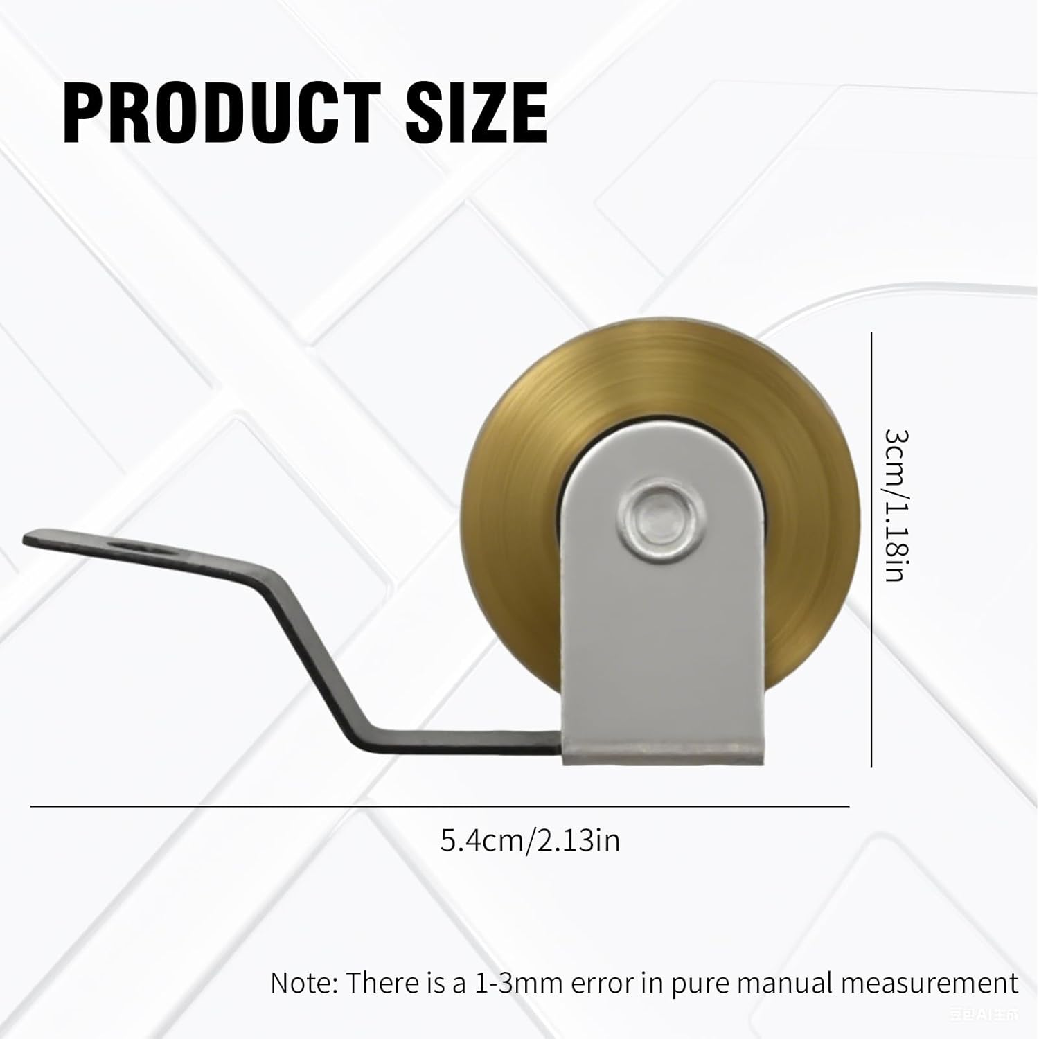 4 Pack Sliding Screen Door Spring, Rugged Steel Ball Bearing Roller, Replacement for Academy, Replaces B 638 B 687 B 639 B 756