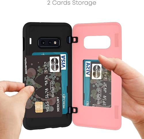 Miniatura 375 de GOOSPERY Parachoques magnético para puerta compatible con Galaxy S23, tarjetero tipo cartera, cierre automático, protección de doble capa resistente