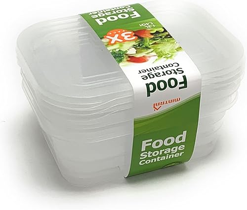 Miniatura 5 de Mintra Home Contenedores de almacenamiento 1.3L (rojo)