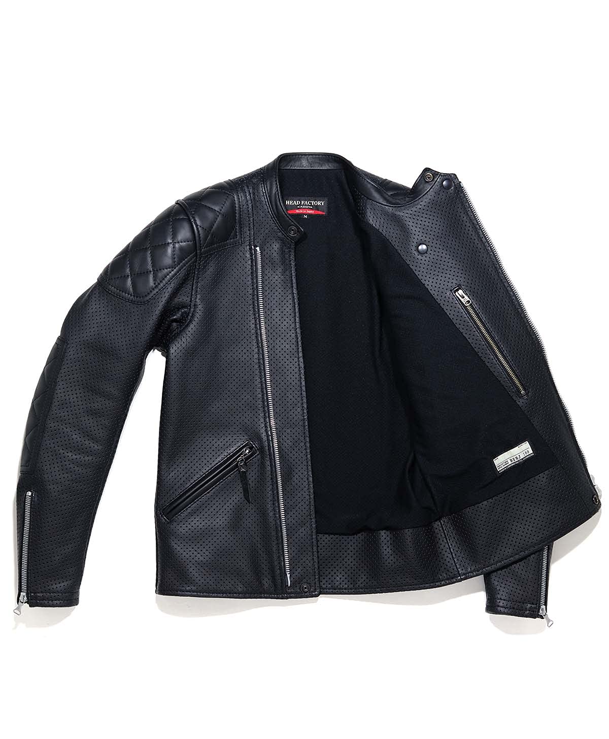 Amazon.co.jp: [カドヤ] バイク_ジャケット_BRMJ-PL_ブラック_LLサイズ 