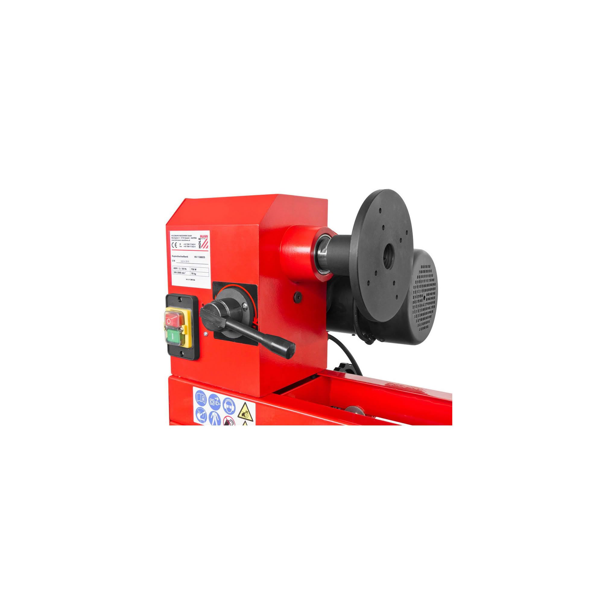TORNO PARA MADERA CON COPIADOR| HOLZMANN MASCHINEN| MODELO VD1100ECO_400V *| VELOCIDAD VARIABLE|