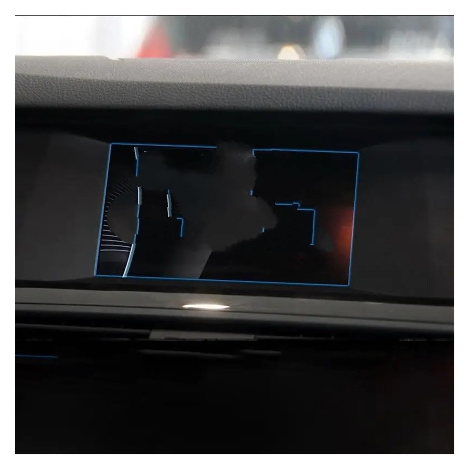 Tempered Schutzfolie Für 5er F07 F10 F11 F18 Auto-GPS-Navigations-Displayschutzfolie LCD-Touchdisplay-Zubehör 2010-2016(8.8inch 209x79mm)