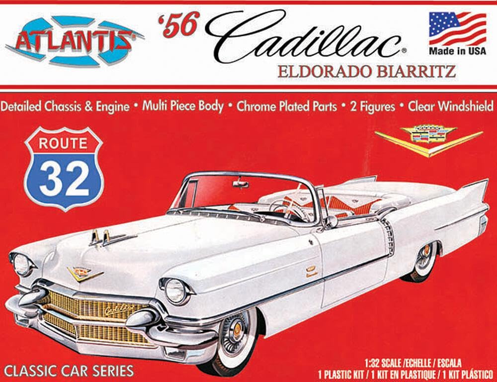 Amazon | アトランティスモデル 1/32 ルート32 1956年 キャデラック