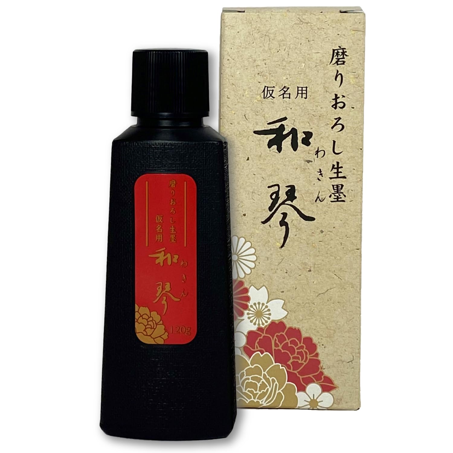 黒墨 kurosumi (12oz) ライン用 full Amazon | 呉竹 書道液 磨りおろし 生墨 かな用和琴 120g 墨汁 CB12-12