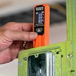 Klein Tools 93LDM100C Compact Laser Distance Measure, 100-Foot, Includes 2X AAA Batteries, Measures in Feet, Inches, Meters