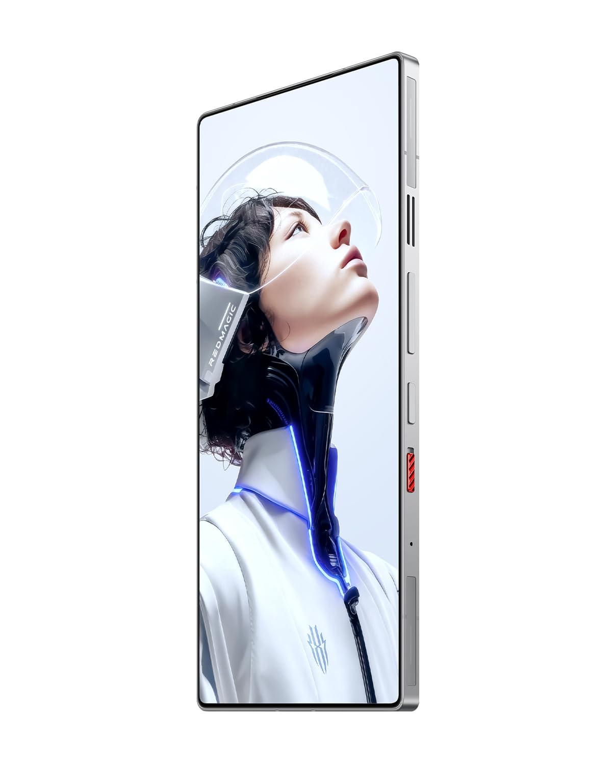 REDMAGIC 11 Pro 144Hz Gaming Smartfon, 5G Android Smartphone, 16GB RAM+512GB ROM, Snapdragon 8 Elite Gen 5, 6.85" 1.5K AMOLED Ekran Gaming Telefon, 50MP Kamera, 80W Ładowarka Srebro