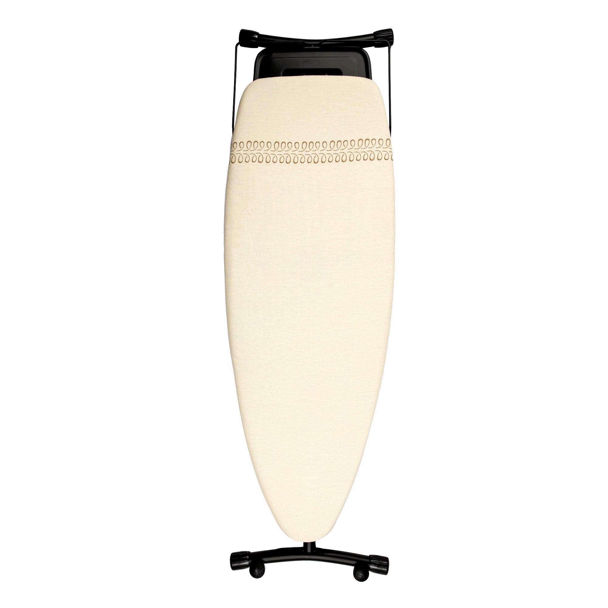 Asse da stiro professionale XXL StarBigVIP 130 x 47 cm – Uso intensivo, struttura rinforzata e stabile – Per ferro con caldaia