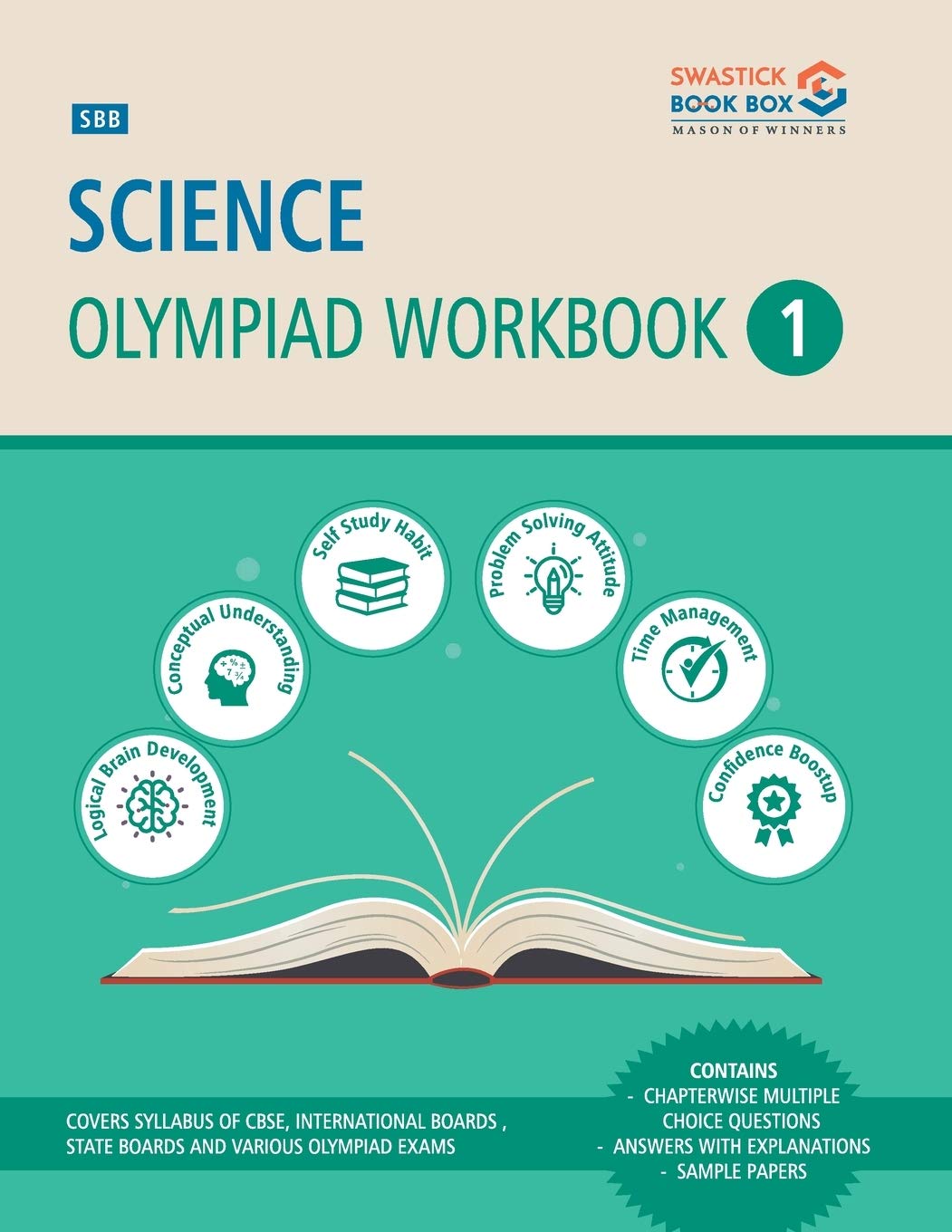 Preeti GoelSwastick Book Box SBB Science Olympiad Workbook - Class 1