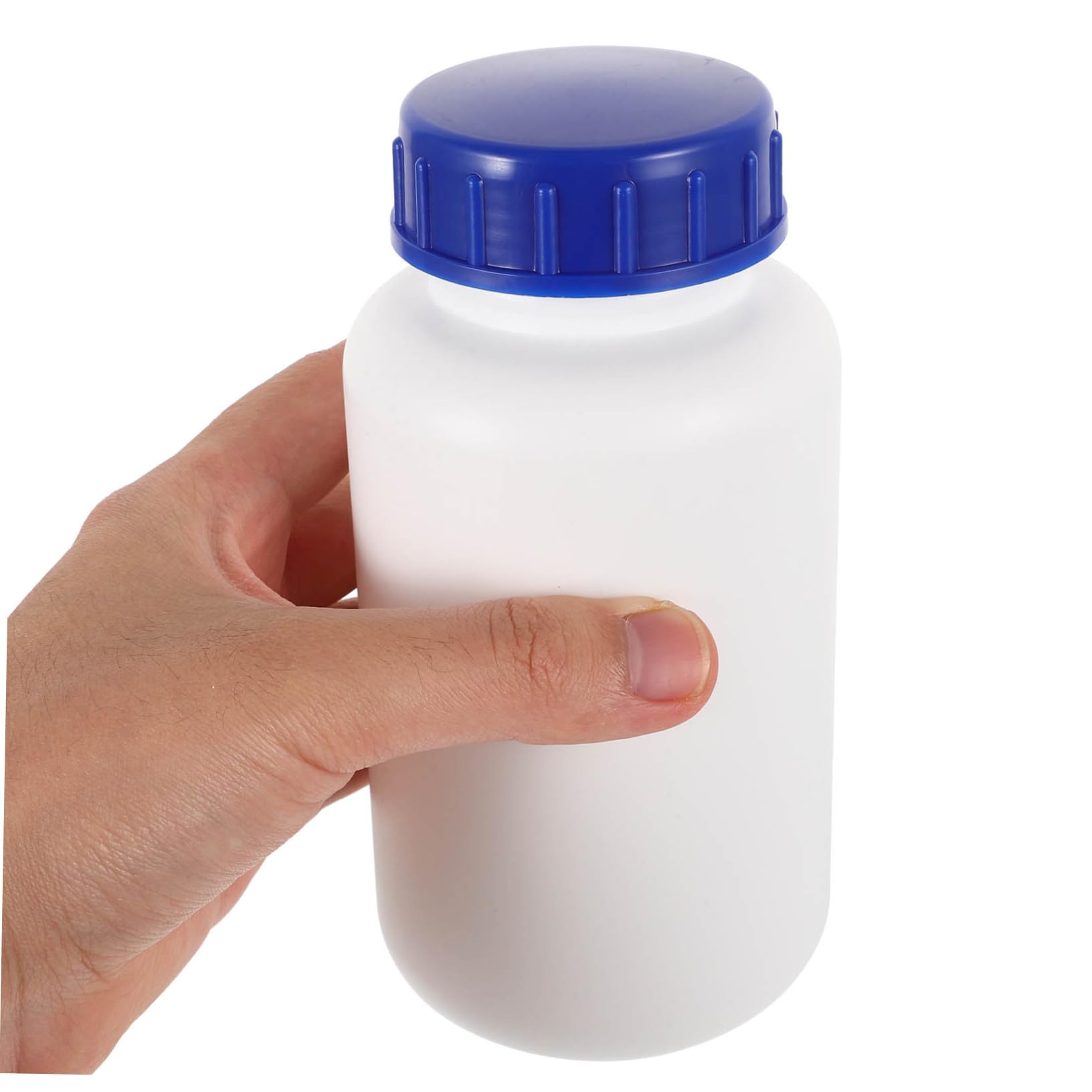 iplusmile 12 Stk Chemische Runde Flasche Probenbehälter Reagenzbehälter Laborprobenflaschen Vorratsflaschen Für Chemische Reagenzien Flüssige e Weiß