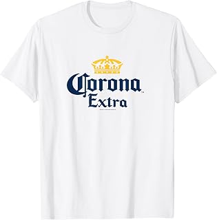 Officially Licensed Corona Extra Crown Logo T-Shirt