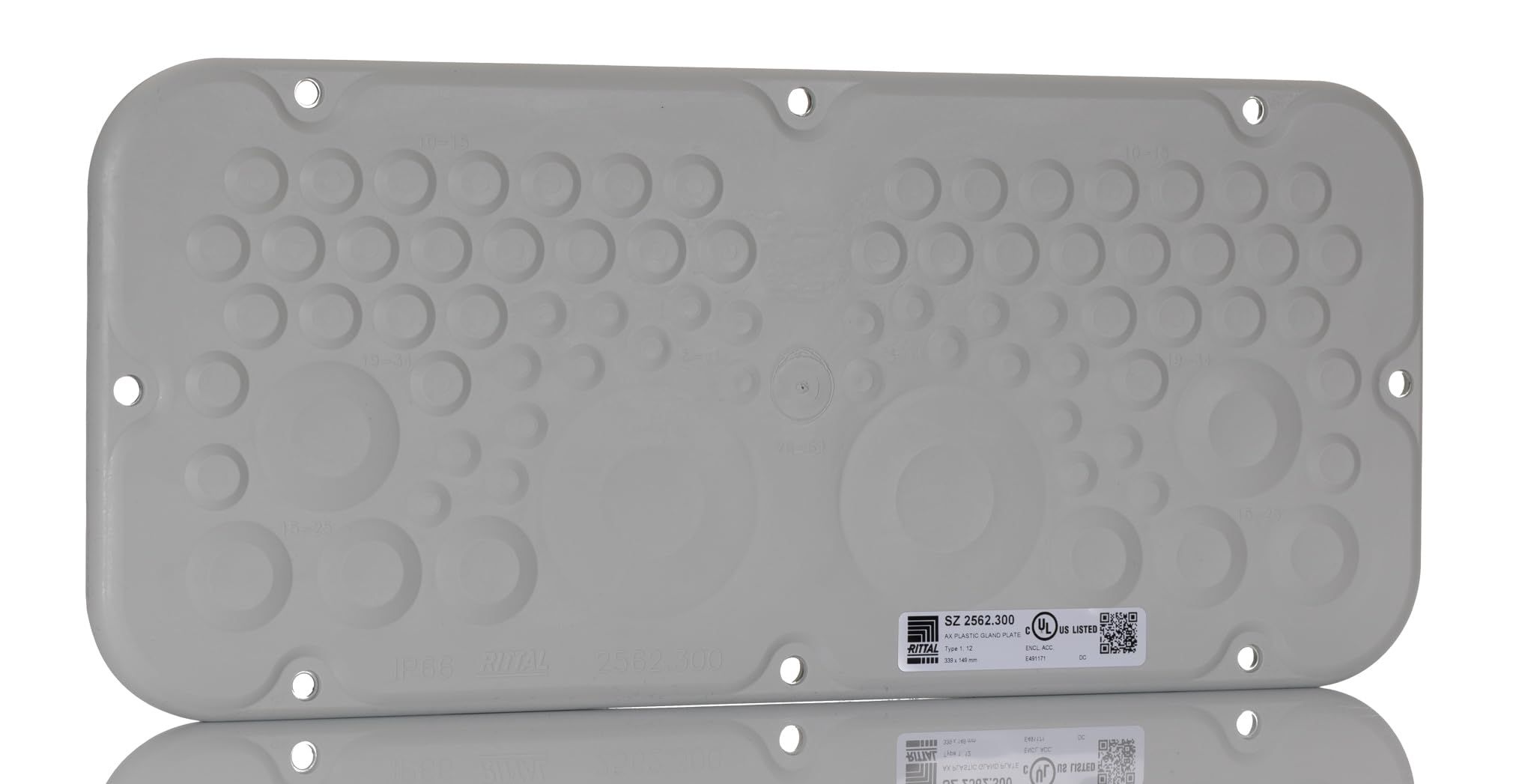 Rittal Kunststoff Anschlussplatte, 339mm
