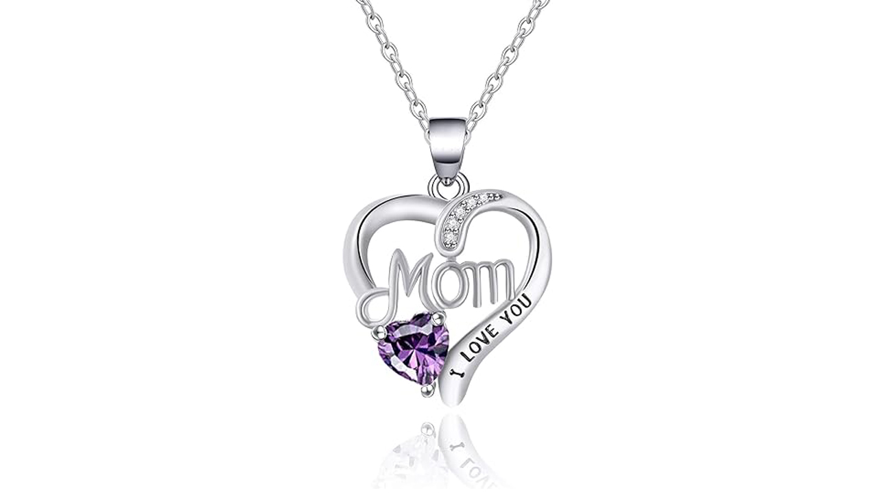 Moon & Back Sterling Silver CZ Heart Pendant (7033173) | Argos Price Tracker | Pricehistory.co.uk - Foto 9