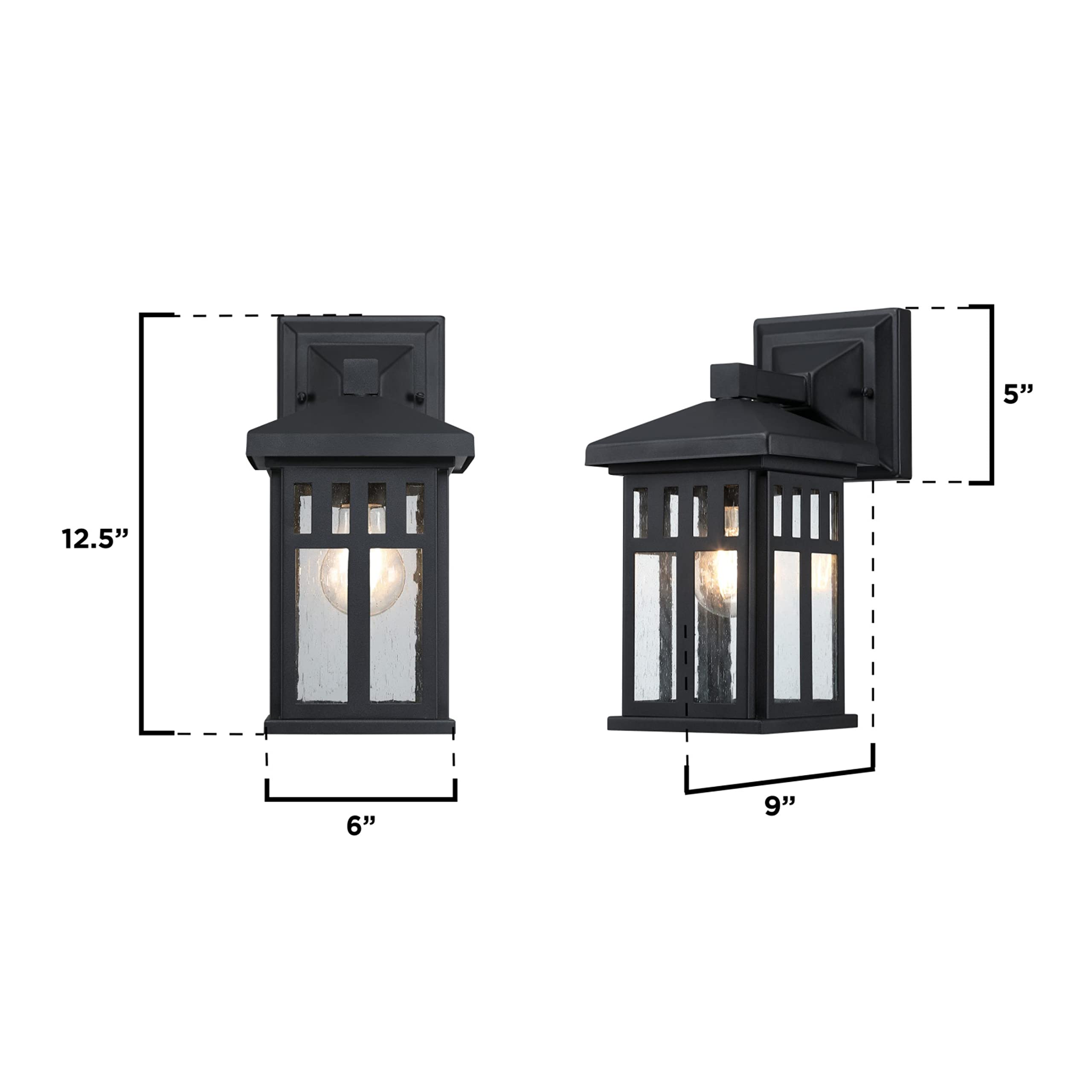 Westinghouse 6120800 Burnham Craftsman-Style One Light