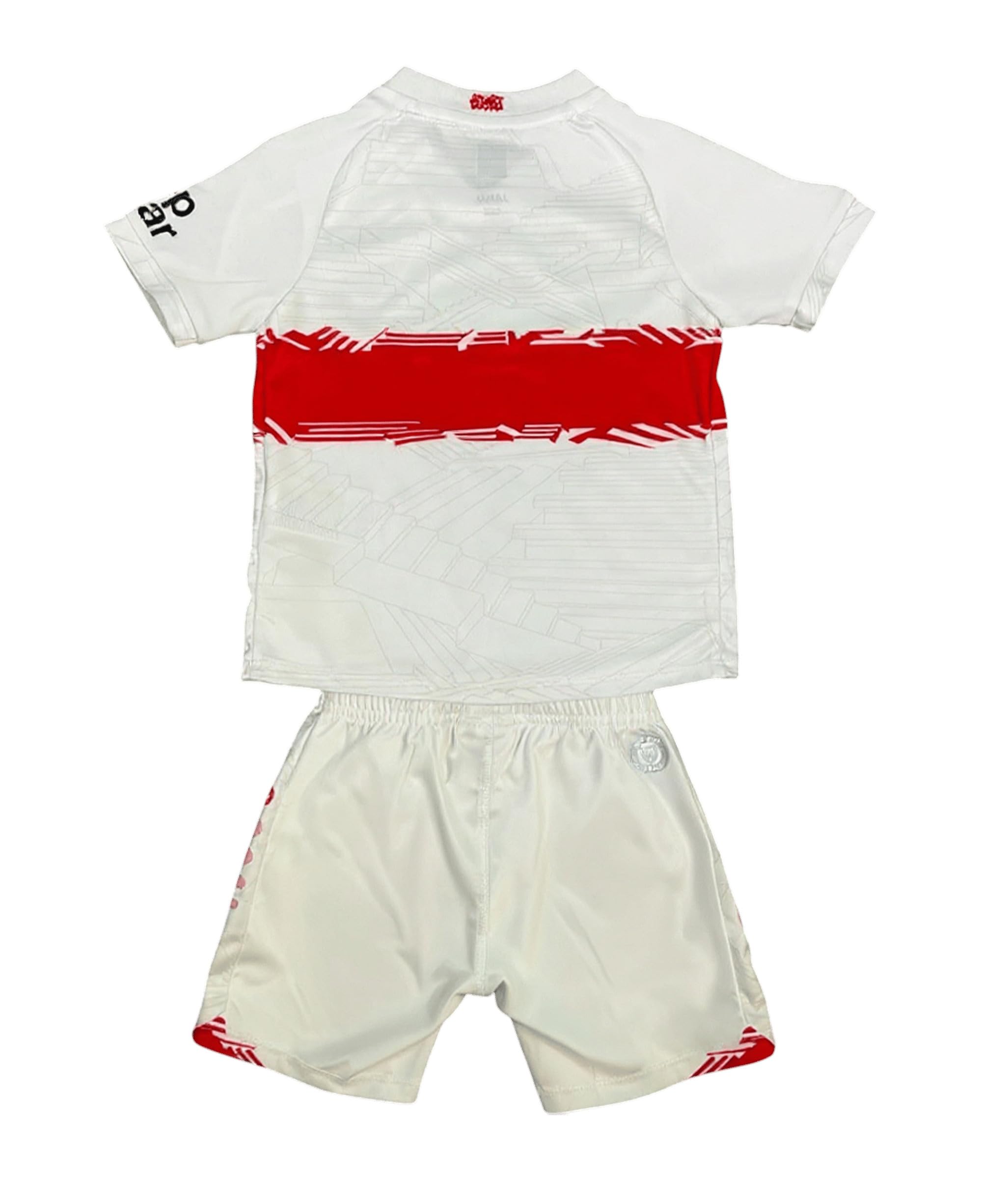 JAKO Maglia VfB Stuttgart Home 2025/2026 – Bambini – Bianca – Maglia Da Calcio Ufficiale Traspirante