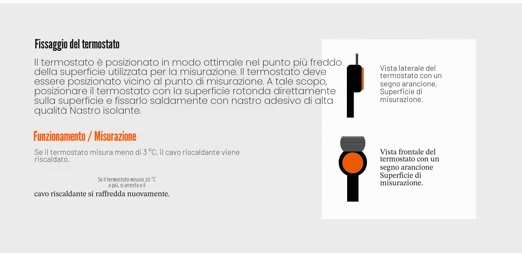 as - Schwabe cavo riscaldante antigelo 20 m - cavo riscaldante antigelo con termostato - 230 V, 50/60 Hz - cavo riscaldante con spina di sicurezza - 15 W/m - IP44 - nero, 67015