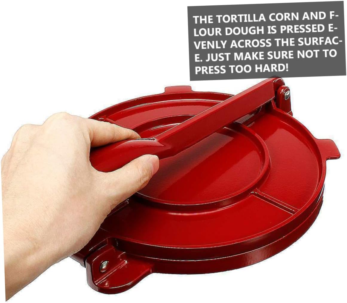 Aluminum Alloy Dough Press Machine Tamales Maker Flour Tortilla Maker Tortilla Presser Non-stick Easy Cleaning