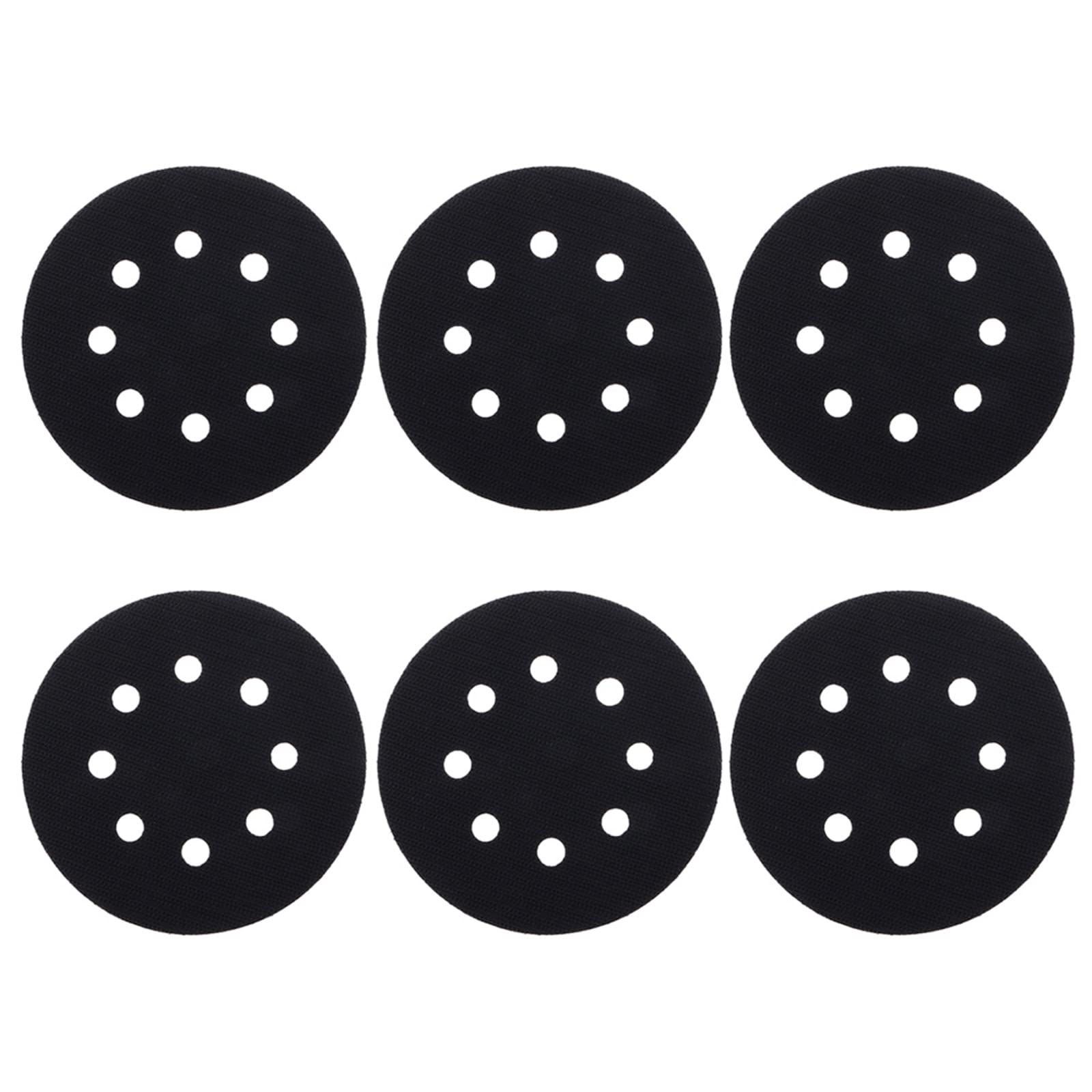 Flap Disc Abrasive Grinding 6pcs/set 125mm 5 Inch 8 Holes Hook And Loop Sandpaper For Grinder Die Grinder