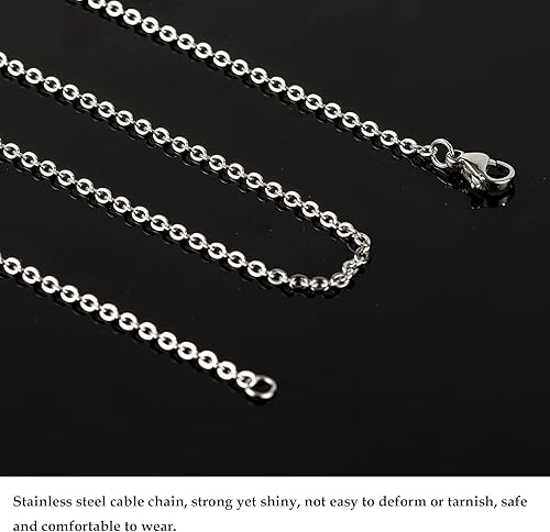 Miniatura 32 de Cadena de joyería para hacer joyas, cadenas de acero inoxidable chapadas en oro, suministros para hacer joyas a granel