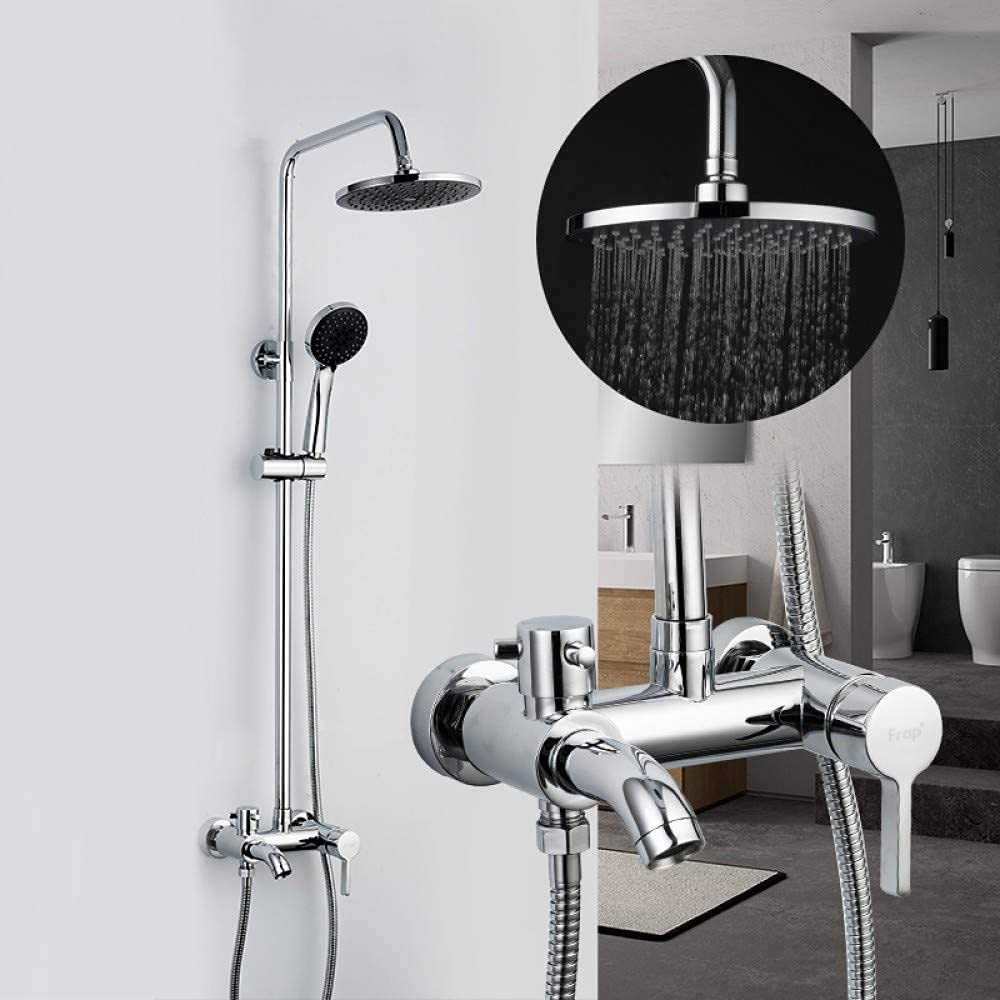 Robinet de douche mural anti-calcaire pour résoudre les variations de température
