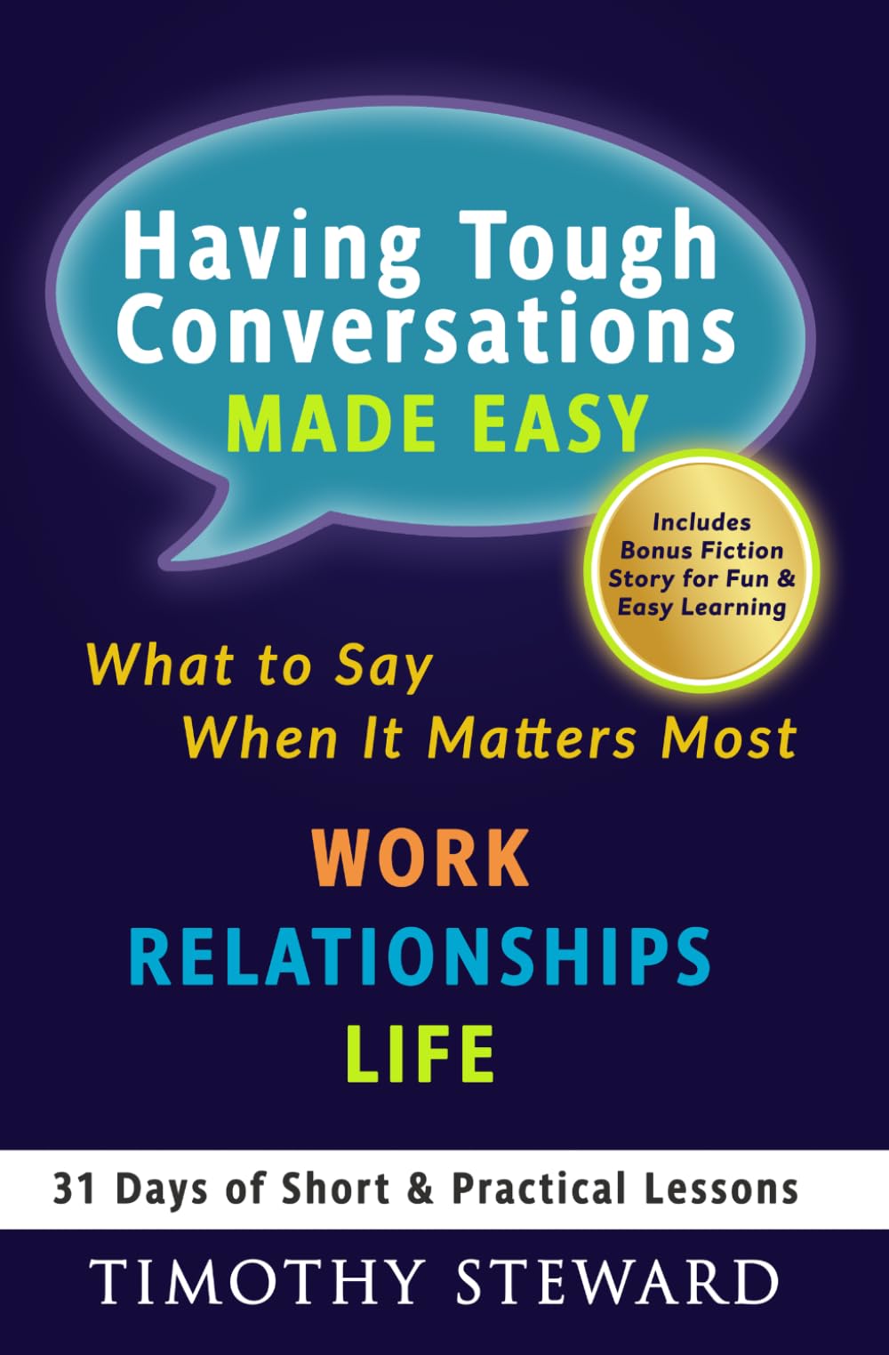 Having Tough Conversations Made Easy: What to Say When It Matters Most
