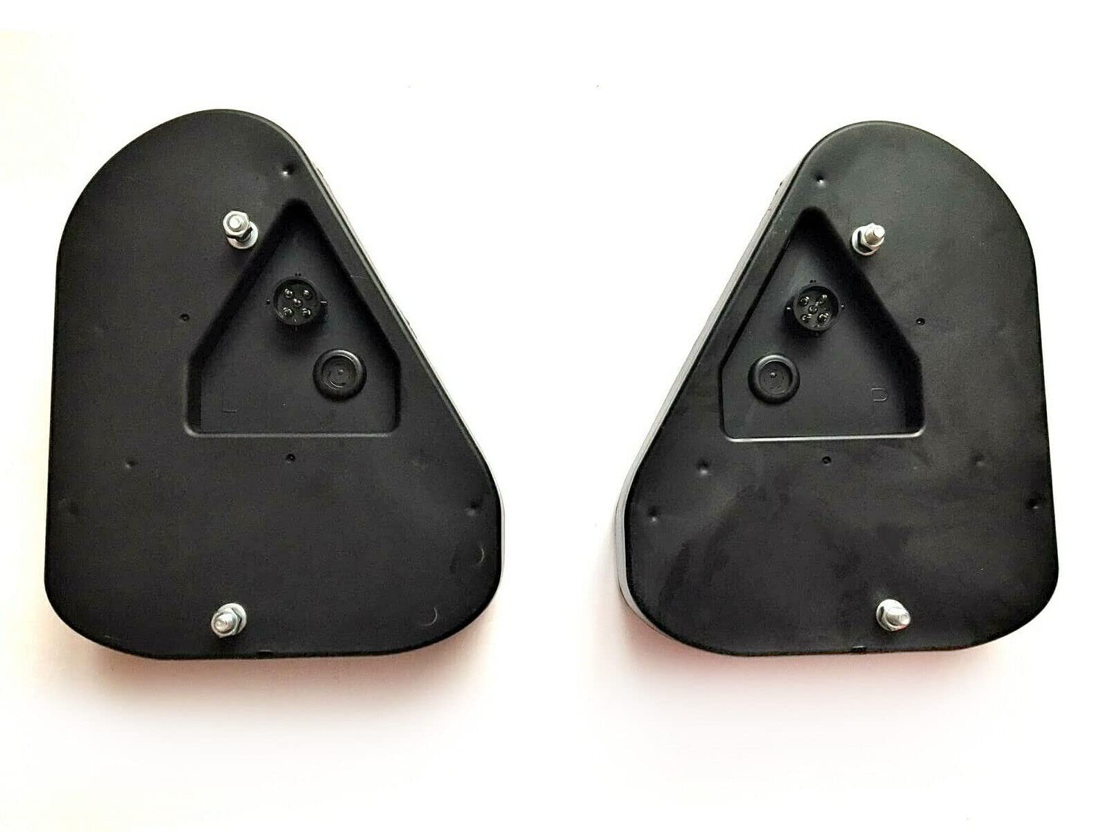 Kit d’éclairage remorque 13 broches avec 2 feux arrière, 4 éclairages de plaque LED, câble, 12V/24V, E9, avec ou sans protection