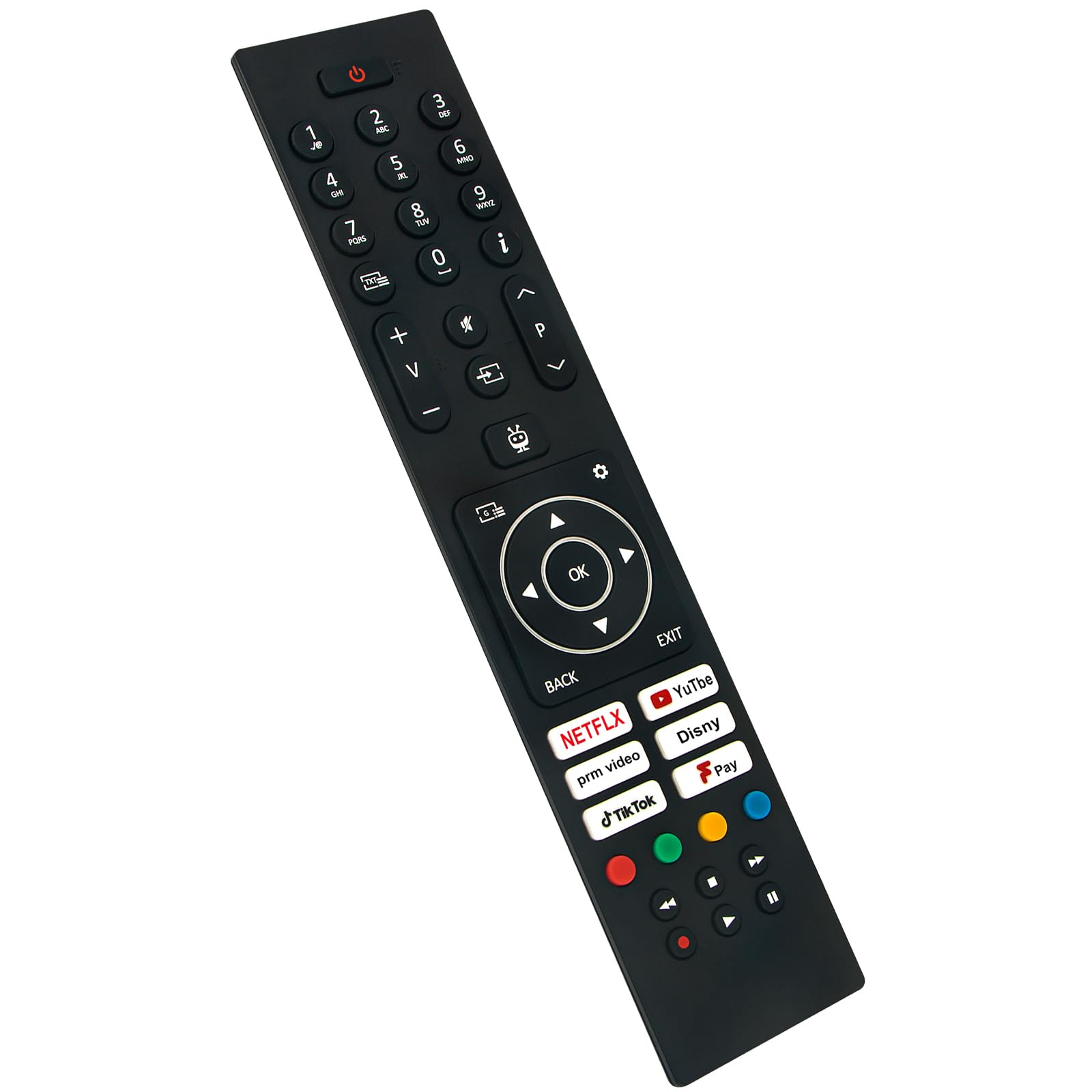 RC45137T Replacement Remote Control Fit for EGL 55E23UHDS 32E23HDS1 HD LED Smart TV And work for Logik RC43137 L32SHE22 43FT24CA L32SHE19 L39SHE21 40FT24CA 24HT24CA 32FT24CA - Image 3