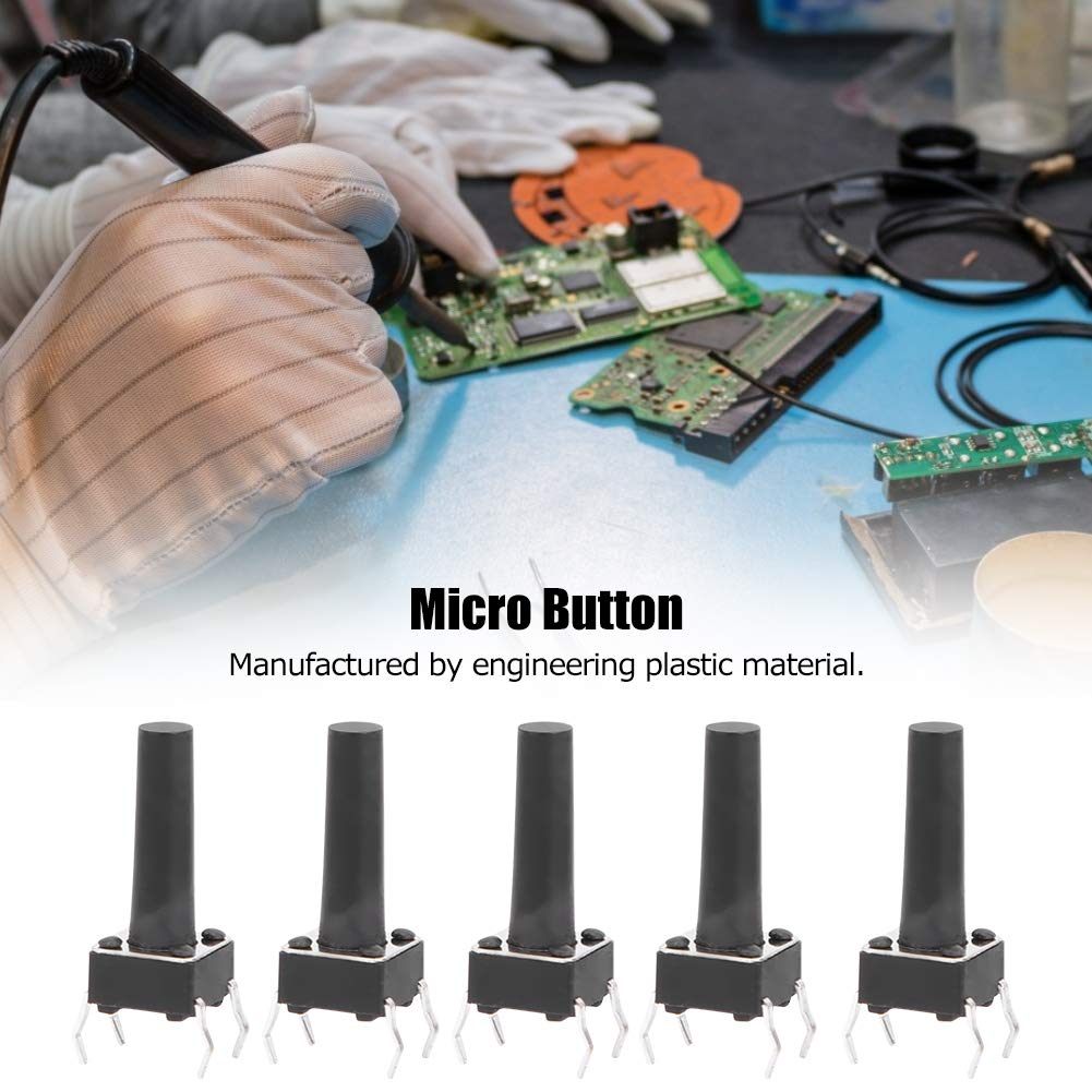 Interrupteur à Bouton Poussoir Tactile Micro Interrupteur, Micro