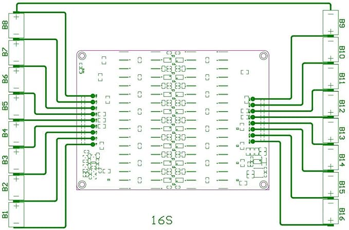 Ecualizador activo para batería 12S-16S 5A miniatura 5