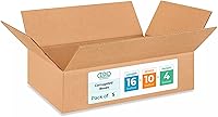 Vista 62 de Cajas largas de envío y mudanza de 28 x 12 x 12 pulgadas (paquete de 10) – Resistencia extra 200 lb vs regulares – Cajas de cartón corrugado