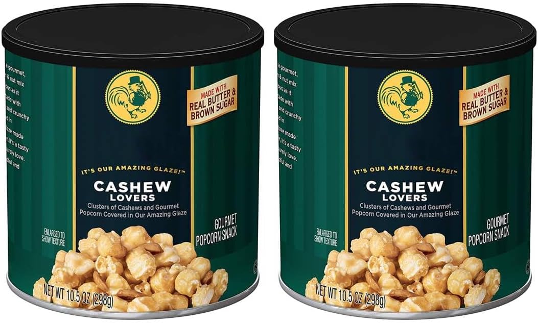 Gourmet Popcorn Cashew Lovers 10.5 oz. (2-PACK)