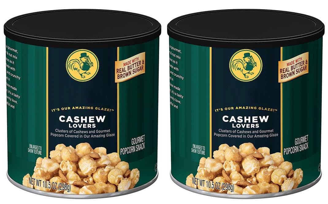 Gourmet Popcorn Cashew Lovers 10.5 oz. (2-PACK)