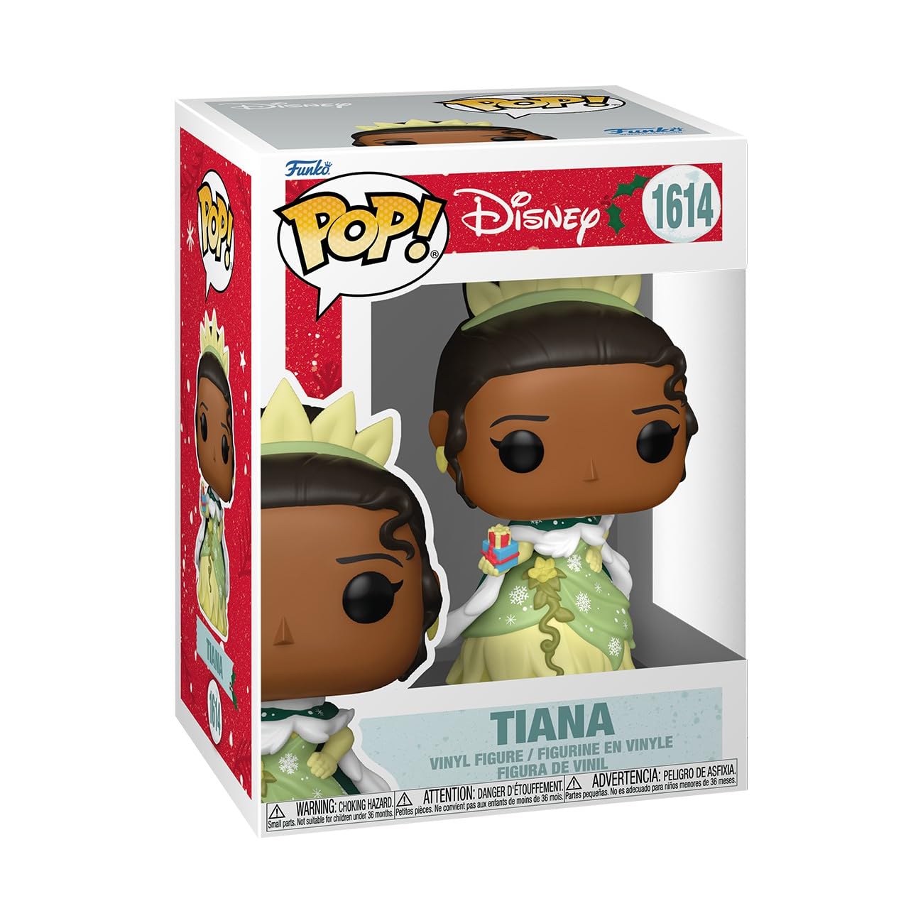 Funko Pop Disney Princess Tiana Holiday - Collectible Vinyl Figure - Gift Idea - Official Merchandise - Toys for Kids & Adults - Disney/Pixar Fans