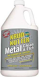 Krud Kutter Metal Clean & Etch, 1 Gallon Bottle - Lot of 4